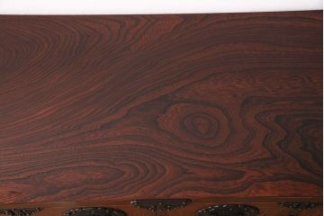 中古　美品　岩谷堂箪笥　黒々とした迫力のある金具が目を引く整理箪笥(収納タンス、衣装箪笥、引き出し)(R-050470)