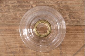 和製アンティーク　趣のあるムードを演出してくれるオイルランプ(ハンギングランプ、吊り下げランプ、ランタン)(R-050479)