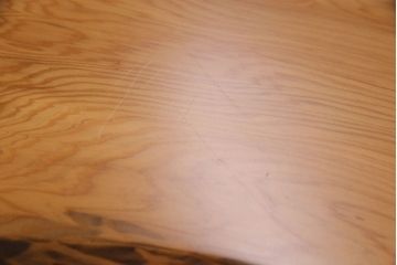 中古　美品　民芸家具　屋久杉を贅沢に使った存在感のある飾り棚(茶棚、収納棚)(定価約120万円)(R-050490)