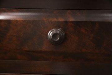 中古　北海道民芸家具　HM533　和洋どちらの空間にも合わせやすいチェスト(タンス、整理箪笥、引き出し)(定価約25万円)(R-050499)