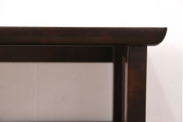 中古　北海道民芸家具　117型　飾り棚としてもおすすめ!和モダンな空間にぴったりの書棚(本棚、飾り棚、シェルフ)(R-050517)