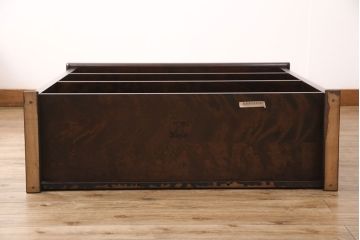 中古　北海道民芸家具　117型　飾り棚としてもおすすめ!和モダンな空間にぴったりの書棚(本棚、飾り棚、シェルフ)(R-050517)