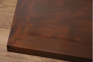 中古　松本民芸家具　洗練された佇まいが上品な印象を醸し出すライティングビューロー(ワークデスク、机、在宅ワーク、在宅用引き出し)(R-050520)