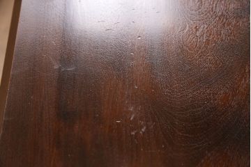 中古　松本民芸家具　洗練された佇まいが上品な印象を醸し出すライティングビューロー(ワークデスク、机、在宅ワーク、在宅用引き出し)(R-050520)