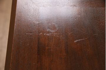 中古　松本民芸家具　洗練された佇まいが上品な印象を醸し出すライティングビューロー(ワークデスク、机、在宅ワーク、在宅用引き出し)(R-050520)