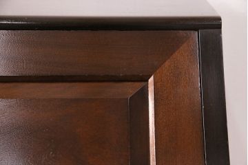 中古　松本民芸家具　洗練された佇まいが上品な印象を醸し出すライティングビューロー(ワークデスク、机、在宅ワーク、在宅用引き出し)(R-050520)