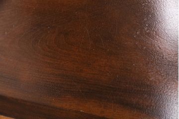 中古　松本民芸家具　洗練された佇まいが上品な印象を醸し出すライティングビューロー(ワークデスク、机、在宅ワーク、在宅用引き出し)(R-050520)