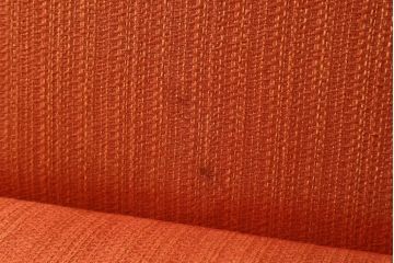 デンマークヴィンテージ　ビビットなカラーがお部屋のアクセントになるソファベッド(3人掛けソファ、トリプルソファ、ビンテージ、北欧)(R-050533)