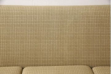デンマークヴィンテージ　ほっと心が落ち着くような和みカラーが魅力の3人掛けソファ(三人掛け、ビンテージ)(R-050534)