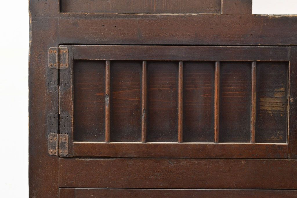 和製アンティーク　明治期　ヒノキ材　深みのある色合いが魅力の階段箪笥(時代箪笥、収納
棚)(R-050542)