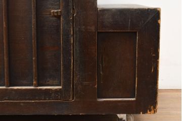 和製アンティーク　明治期　ヒノキ材　深みのある色合いが魅力の階段箪笥(時代箪笥、収納
棚)(R-050542)