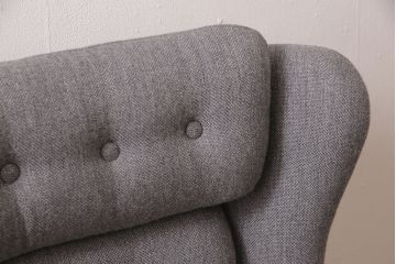 ヴィンテージ家具　北欧家具　デンマーク　くつろぎの時間をより上質にしてくれる1人掛けイージーチェア(一人掛けソファ、1Pソファ、アームチェア)(R-050549)