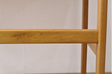 ビンテージ家具　北欧ヴィンテージ　チーク材　フタ付きが珍しく機能的なデスク(机、在宅ワーク、在宅用サイドテーブル)(R-050555)