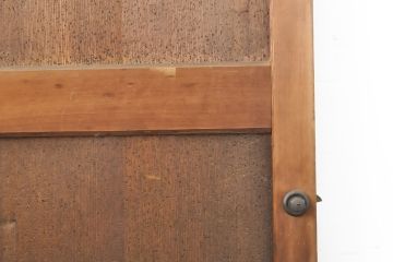 アンティーク建具　総杉材　柾目が上品な折れ戸(扉、ドア、建具)(R-050559)