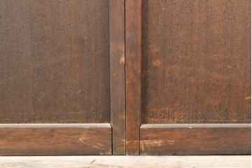 アンティーク建具　総杉材　柾目が上品な折れ戸(扉、ドア、建具)(R-050559)