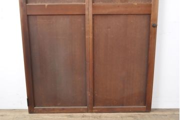 アンティーク建具　総杉材　柾目が上品な折れ戸(扉、ドア、建具)(R-050559)