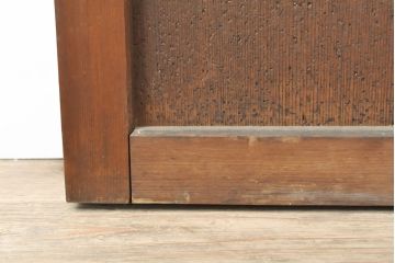 アンティーク建具　総杉材　柾目が上品な折れ戸(扉、ドア、建具)(R-050559)