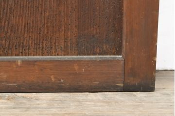 アンティーク建具　総杉材　柾目が上品な折れ戸(扉、ドア、建具)(R-050559)