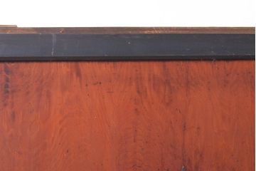 アンティーク建具　ツートンカラー　上質な和の空間づくりにおすすめの障子帯戸1枚(引き戸、板戸、建具)(R-050564)