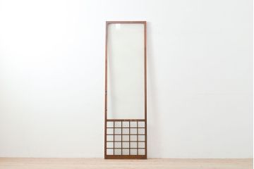 アンティーク建具　すらっとした佇まいが上品なガラス扉(ドア、建具)(R-050565)