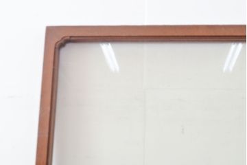 アンティーク建具　すらっとした佇まいが上品なガラス扉(ドア、建具)(R-050565)