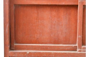 和製アンティーク　たっぷり収納できる和モダンな下駄箱(戸棚、収納棚)(R-050566)
