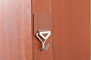 和製アンティーク　たっぷり収納できる和モダンな下駄箱(戸棚、収納棚)(R-050566)