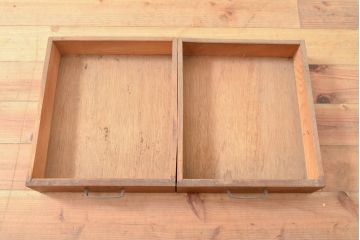 和製アンティーク　ナラ材　ナチュラルなお部屋づくりにもおすすめの平机(ワークデスク、在宅ワーク、在宅用、作業台)(R-050568)