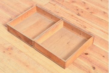 和製アンティーク　ナラ材　ナチュラルなお部屋づくりにもおすすめの平机(ワークデスク、在宅ワーク、在宅用、作業台)(R-050568)