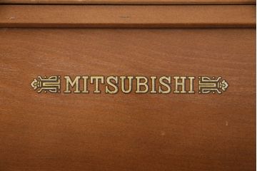 ジャンク品　mitsubishi(三菱)社　お洒落なアンティーク空間を演出するミシンテーブル(ミシン台、ディスプレイ、工業用ミシン)(R-050586)
