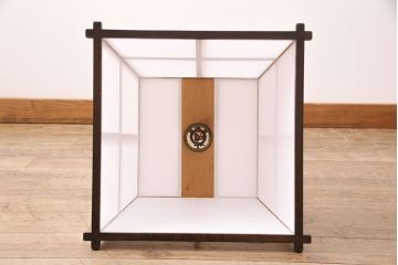 ヴィンテージ照明　松本民芸家具　和モダンの空間づくりに活躍する吊り下げ照明(天井照明、シェード、ペンダントライト、ビンテージ)(R-050593)