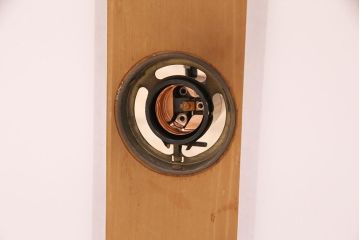 ヴィンテージ照明　松本民芸家具　和モダンの空間づくりに活躍する吊り下げ照明(天井照明、シェード、ペンダントライト、ビンテージ)(R-050593)