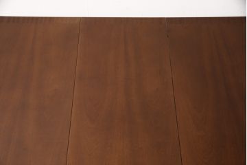ビンテージ家具　北欧ヴィンテージ　濃い色味が上質な雰囲気を醸し出すチーク材製バタフライテーブル(エクステンションテーブル、ダイニングテーブル)(R-050602)