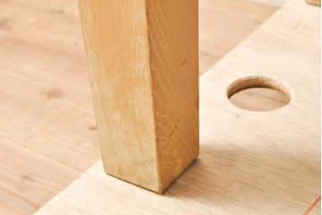 【簡易リペア限定品】レトロ家具　昭和レトロ　KIHARA　小物収納にうってつけのナラ材製ネームプレート付きカードケース(引き出し、チェスト、図書館、図書室)(R-050615)