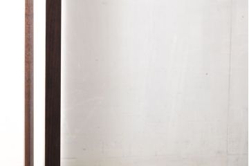 中古　美品　国産　栗材　片開き戸　手造りの木製ガラスケース(Gケース、ショーケース、店舗什器、飾り棚、陳列棚)(R-050616)