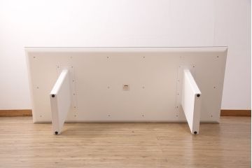 中古　展示品　極美品　arflex(アルフレックス)　AFFOGATO(アフォガード)　白を基調とした空間にマッチするダイニングテーブル(6人掛け、4人掛け)(定価約48万円)(R-050625)