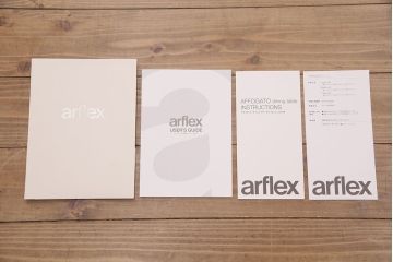 中古　展示品　極美品　arflex(アルフレックス)　AFFOGATO(アフォガード)　白を基調とした空間にマッチするダイニングテーブル(6人掛け、4人掛け)(定価約48万円)(R-050625)