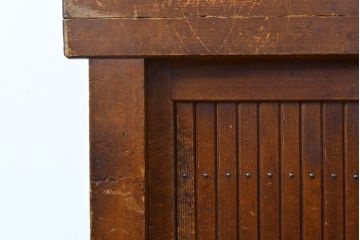 和製アンティーク　ケヤキ材・前面ヒノキ材　和の情緒漂う空間づくりが叶う四尺水屋箪笥サイドボード(食器棚、収納棚、キャビネット)(R-050646)