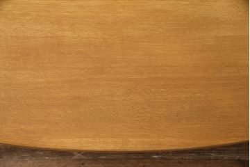 中古　柏木工(KASHIWA・カシワ)　ナラ材　滑らかな木の風合いが魅力!温かみのある空間を演出するローテーブル(座卓、リビングテーブル)(定価約16万円)(R-050664)