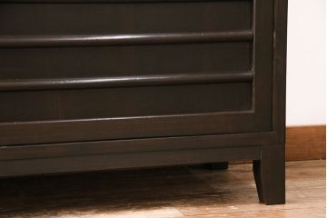 当店オリジナル　古建具リメイク　明治大正期の古い建具を使った和モダン空間におすすめのサイドボード(収納棚、戸棚、キャビネット)(R-050667)
