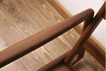 ヴィンテージ家具　北欧　デンマーク　FRANCE&SON(フランス&サン)　ole wanscher(オーレ・ヴァンシャー)　希少なロッキングチェア(アームチェア、アームソファ、ビンテージ)(R-050669)