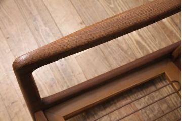 ヴィンテージ家具　北欧　デンマーク　FRANCE&SON(フランス&サン)　ole wanscher(オーレ・ヴァンシャー)　希少なロッキングチェア(アームチェア、アームソファ、ビンテージ)(R-050669)