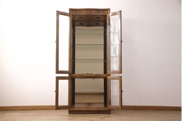 中古　DREXEL HERITAGE(ドレクセルヘリテイジ)　Grand Villa(グランドヴィラ)　キュリオユニット(キュリオケース、飾り棚、陳列棚)(R-050672)