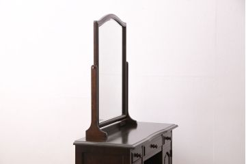 中古　北海道民芸家具　落ち着きのある大人の空間を演出するドレッサー(鏡台)(R-050676)