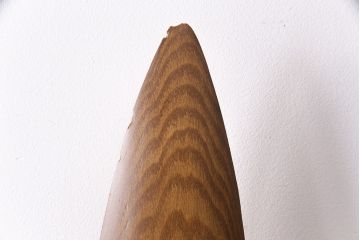 中古　ブランド家具「頑固おやじ」　インテリアとしてもおすすめ!インパクトのあるチェア(板座チェア、一人掛け)(R-050687)