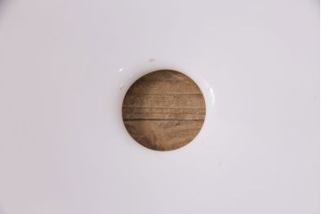 アンティーク照明　古き良き時代の味を感じる平笠シェードのペンダントライト2個セット(吊り下げ照明、天井照明、シェード、電笠)(R-050696)