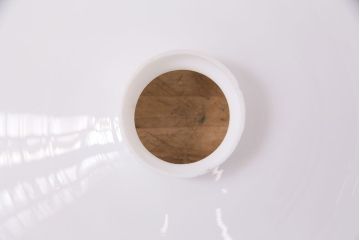 アンティーク照明　古き良き時代の味を感じる平笠シェードのペンダントライト2個セット(吊り下げ照明、天井照明、シェード、電笠)(R-050697)