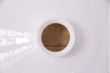 アンティーク照明　シンプルデザインが取り入れやすい、平笠シェードのペンダントライト2個セット(吊り下げ照明、天井照明、シェード、電傘)(R-050700)