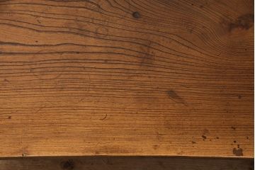 和製アンティーク　総ケヤキ材一枚板でつくられた、レトロな雰囲気がおしゃれなローテーブル(座卓、センターテーブル)(R-050708)