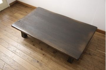 中古　飛騨産業　キツツキ　プロヴィンシャル(プロビンシャル)　素朴な風合いが温かい雰囲気を演出する座卓(ローテーブル)(R-050710)